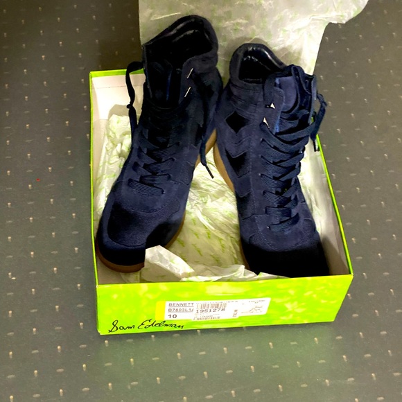 Sam Edelman Bolton sneaker wedges - Picture 4 of 5